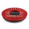 Szczotka tarczowa czerwona/średnia